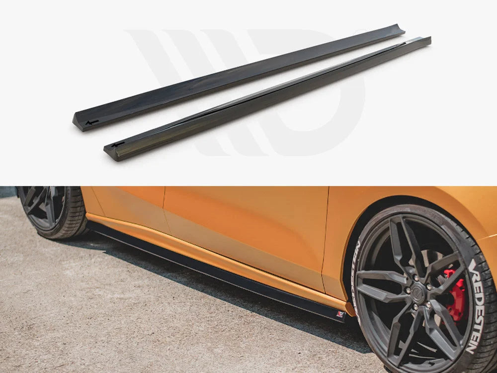 Maxton Design Side Skirts Splitters V5 Ford Focus MK4 ST ST-Line 2018-