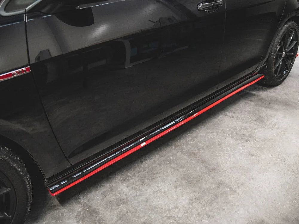 Maxton Design Side Skirts Splitters Volkswagen Golf MK7.5 GTI TCR 2019