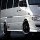 Maxton Design Side Skirts Sprinter 1996-2096 - Fits Extra Long Wheelbase