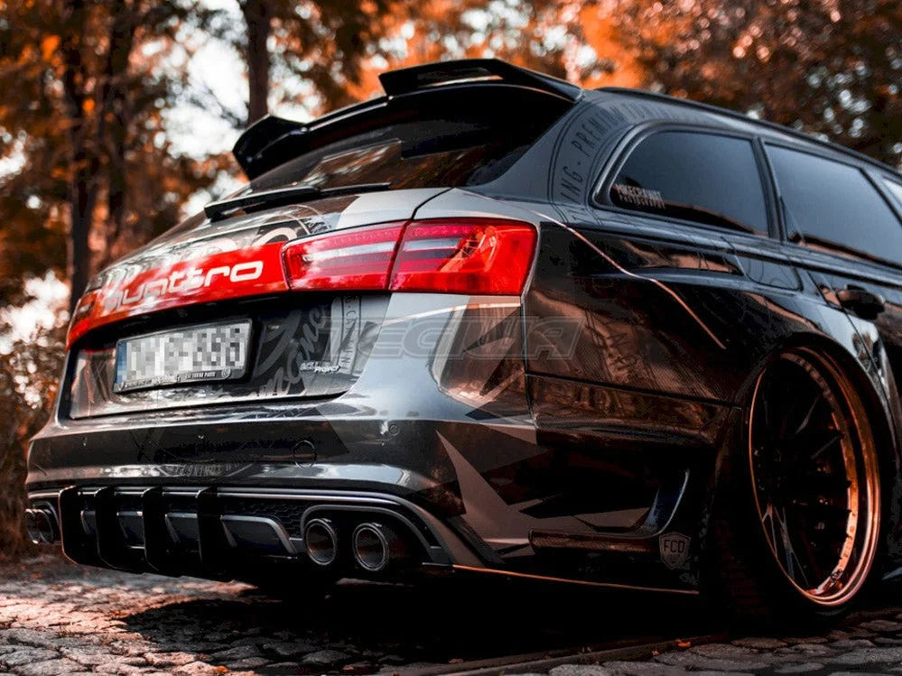 Maxton Design Spoiler Audi S6 A6 S-line C7 C7 FL Avant 11-17