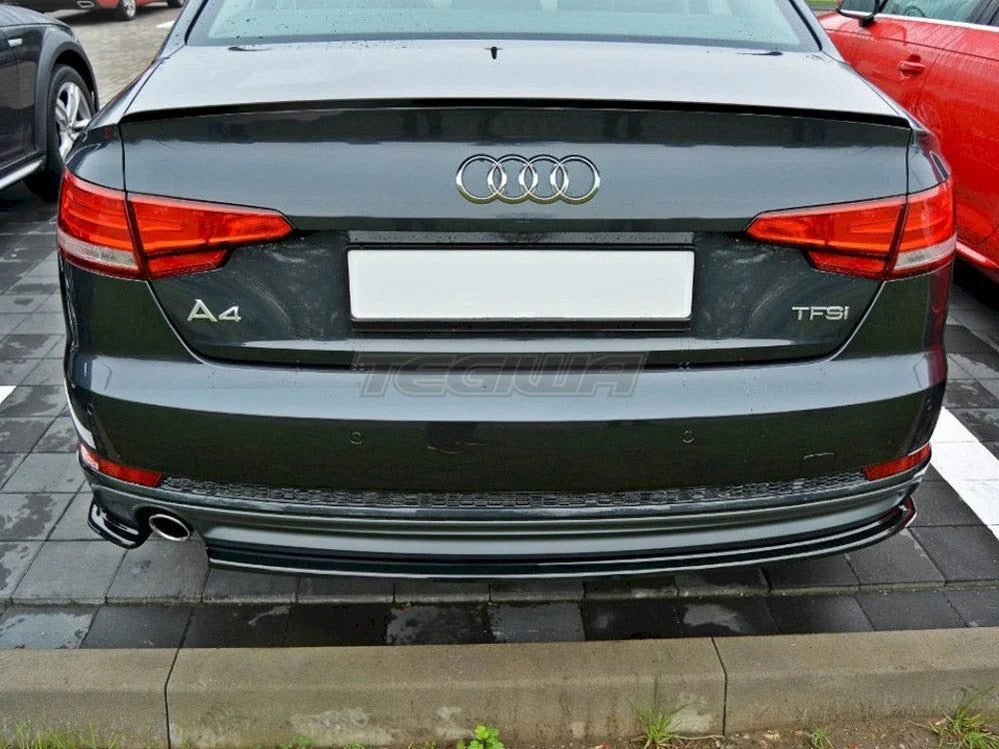 Maxton Design Spoiler CAP Audi A4 B9 S-line Sedan 2015 - 2019