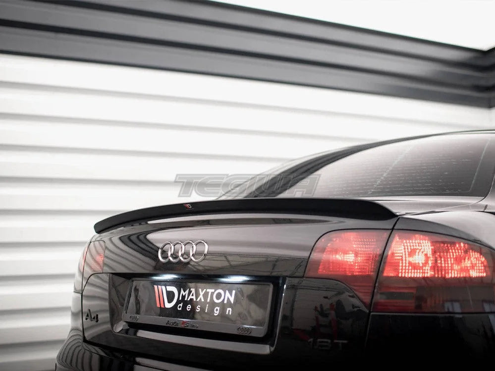 Maxton Design Spoiler CAP Audi A4 Sedan S-Line B7