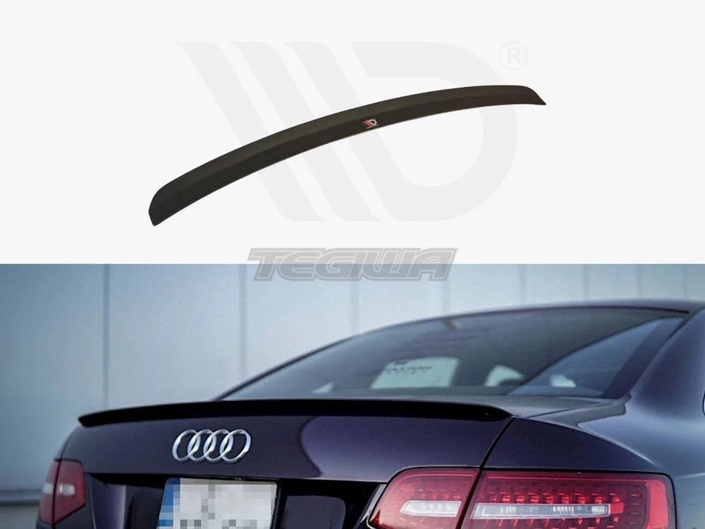 Maxton Design Spoiler CAP Audi A6 S-Line C6 FL Sedan