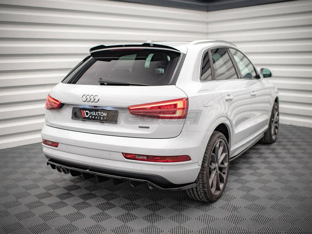 Maxton Design Spoiler CAP Audi Q3 8U Facelift 14-18