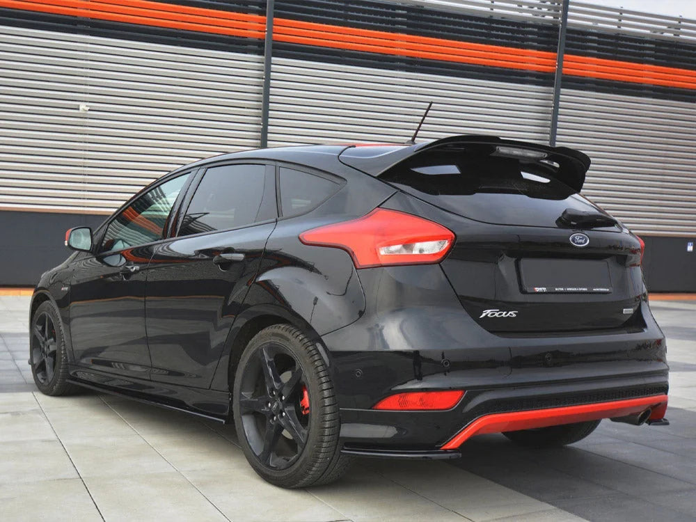 Maxton Design Spoiler CAP Ford Focus ST-Line MK3 FL 15-18