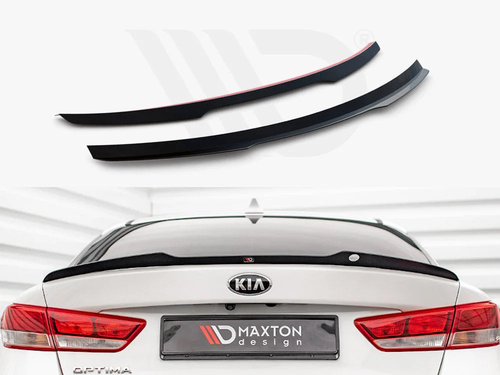 Maxton Design Spoiler CAP KIA Optima MK4 18-20