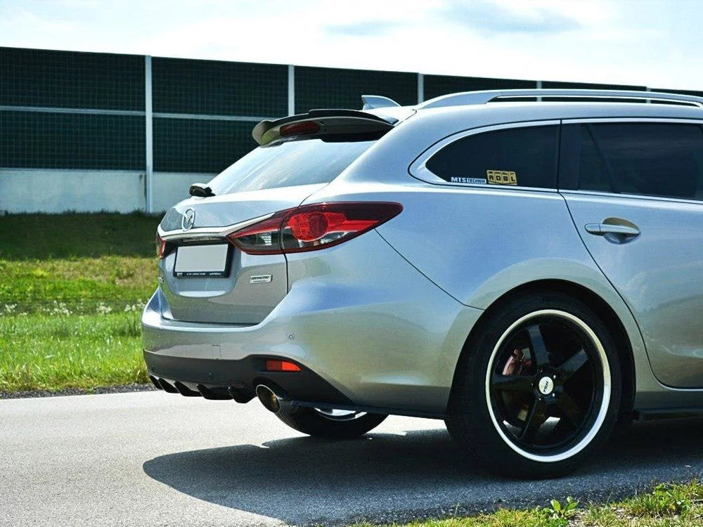 Maxton Design Spoiler CAP Mazda 6 GJ MK3 12-14