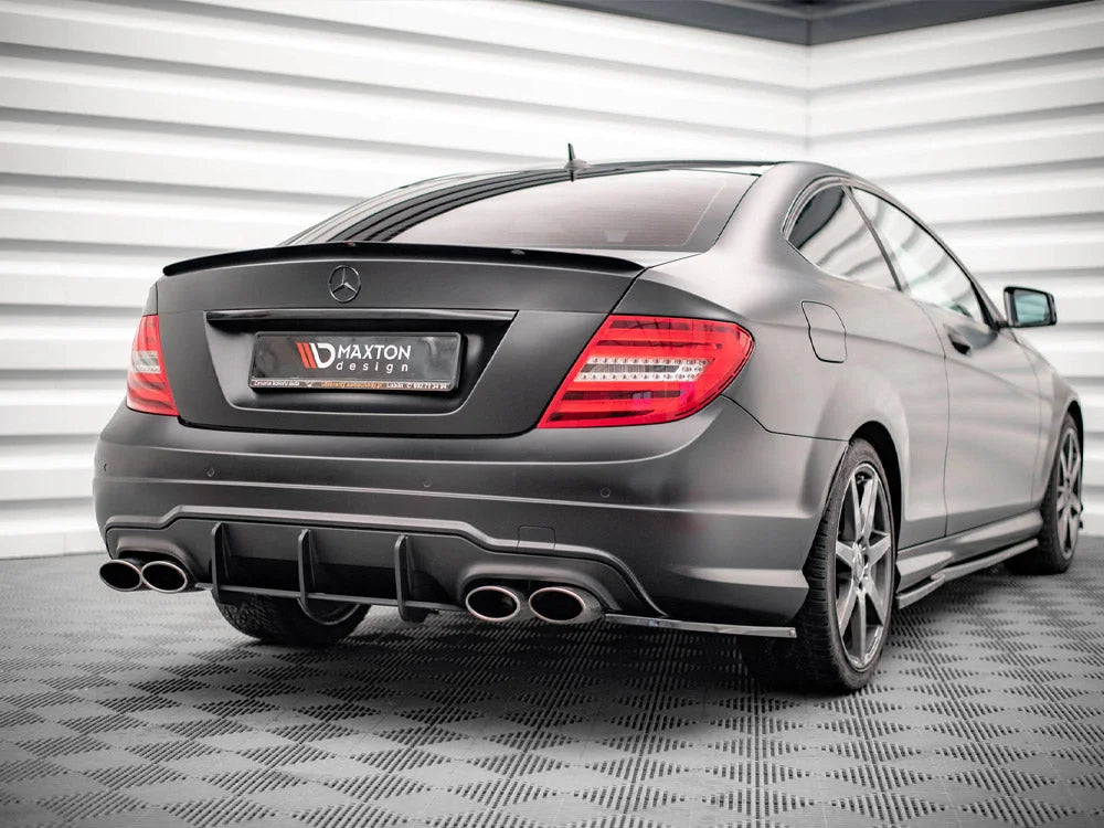 Maxton Design Spoiler CAP Mercedes C Sedan W204 C Coupe C204