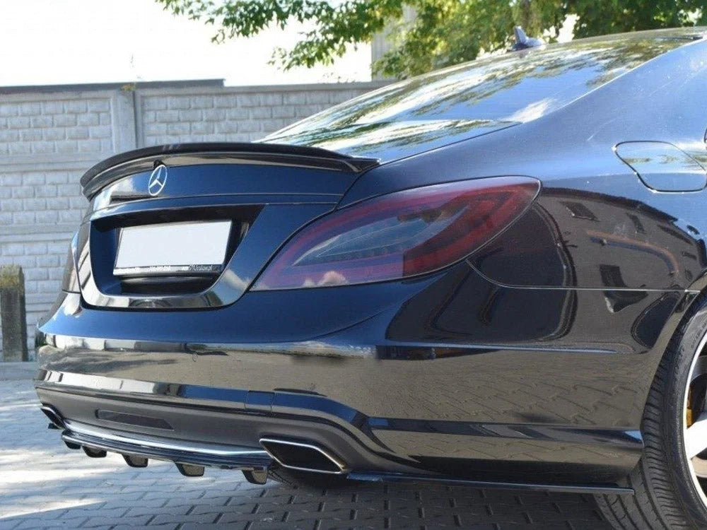 Maxton Design Spoiler CAP Mercedes CLS C218 Amg-line 11-14
