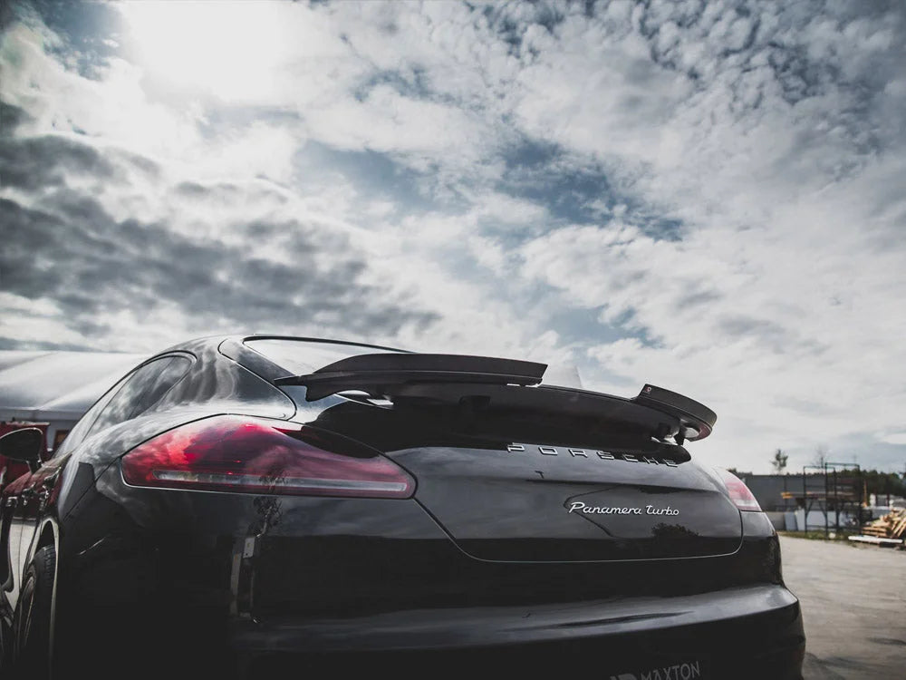 Maxton Design Spoiler CAP Porsche Panamera Turbo 970 Facelift 13-16