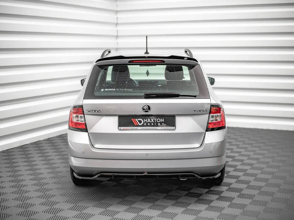 Maxton Design Spoiler CAP Skoda Fabia Combi MK3 14-19