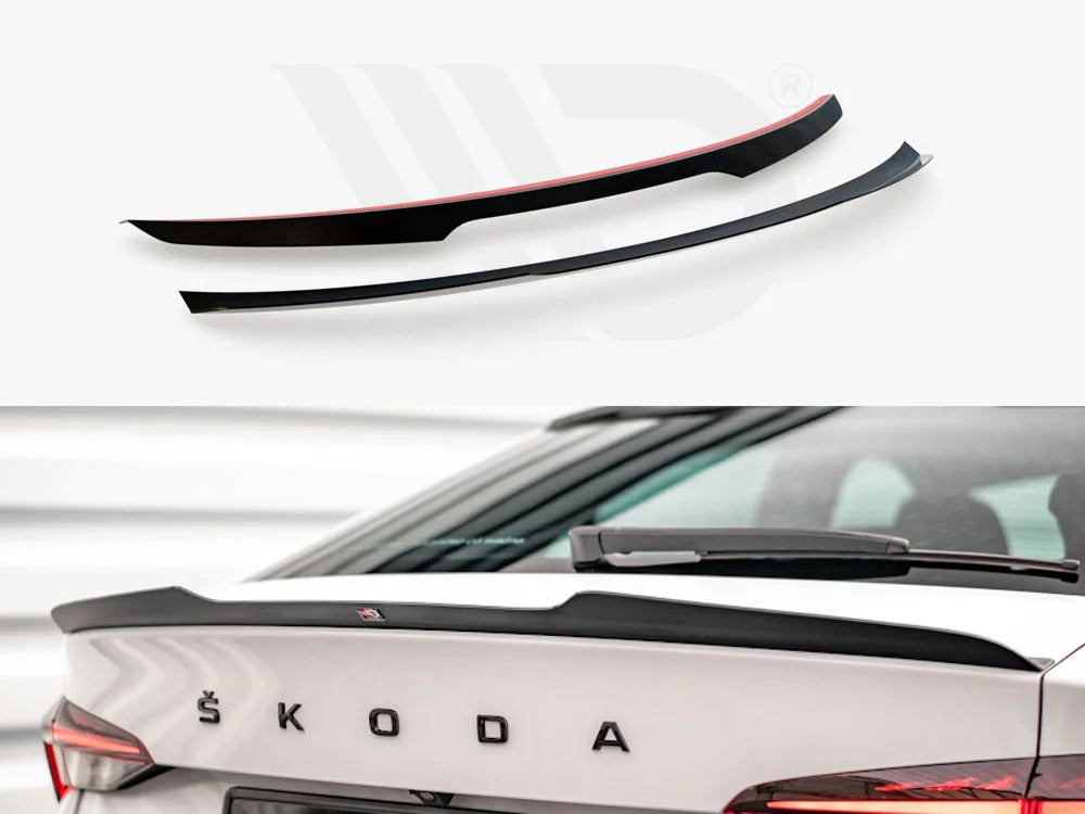 Maxton Design Spoiler CAP Skoda Octavia Liftback MK4 2019-