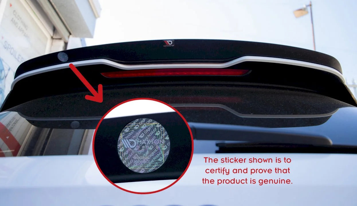 Maxton Design Spoiler CAP Toyota Highlander Mk4