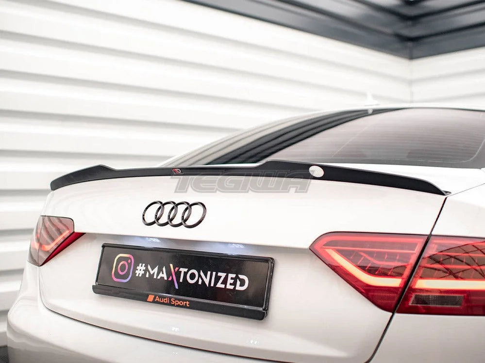 Maxton Design Spoiler CAP V.2 Audi A5 A5 S-Line S5 Coupe 8T
