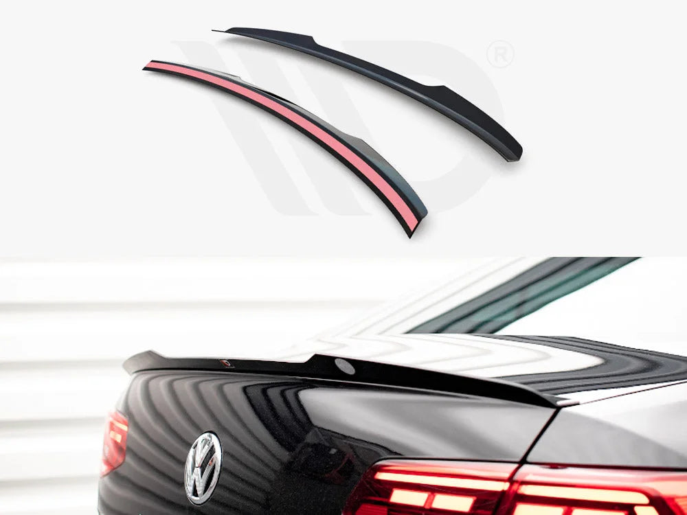 Maxton Design Spoiler CAP Volkswagen Passat Sedan B8 Facelift 2019-