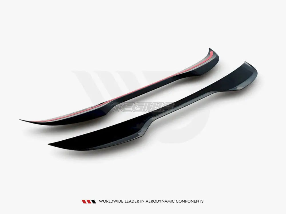 Maxton Design Spoiler CAP Volkswagen UP GTI 2018-
