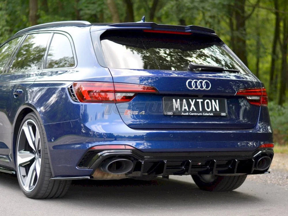 Maxton Design Spoiler Extension Audi RS4 B9 Avant 17-19