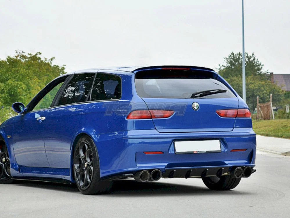 Maxton Design Spoiler Extension CAP Alfa Romeo 156 GTA Sportwagon 09-05