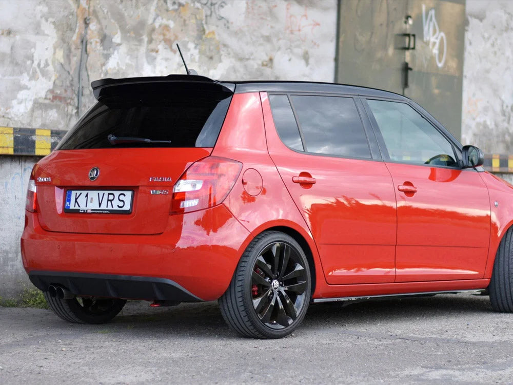 Maxton Design Spoiler Extension Skoda Fabia MK2 RS 10-14