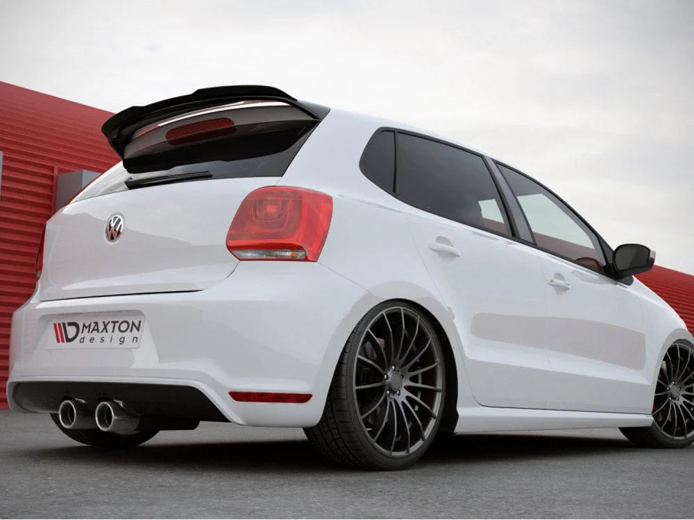 Maxton Design Spoiler Extension Volkswagen Polo MK5 R WRC