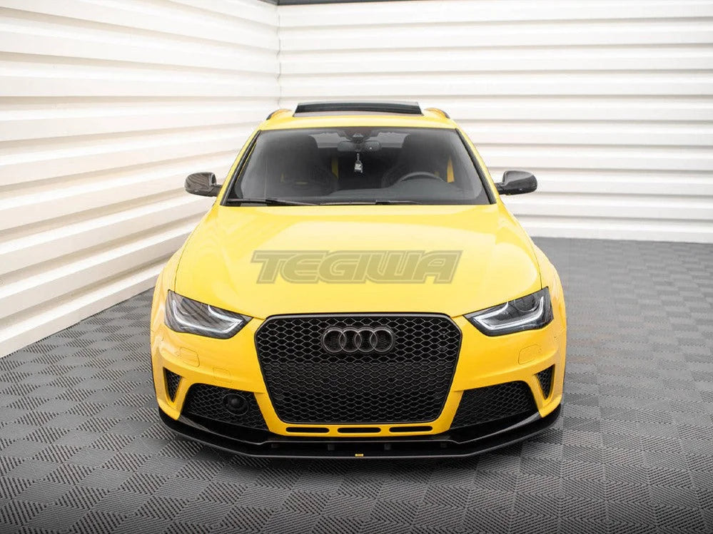Maxton Design Street PRO Front Splitter Audi RS4 B8
