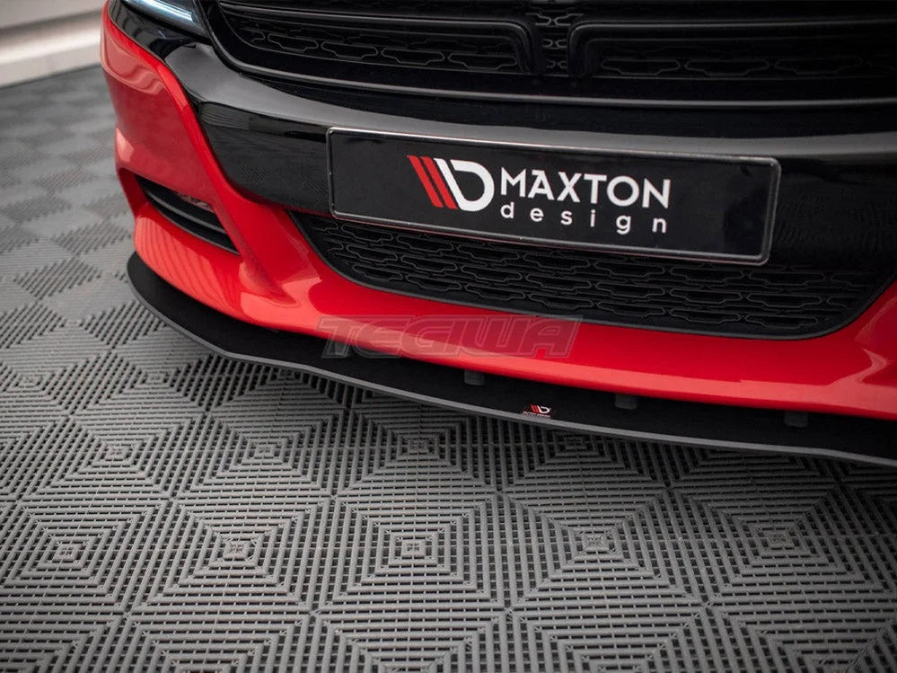 Maxton Design Street PRO Front Splitter Dodge Charger RT MK7 Facelift 2014-