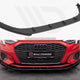 Maxton Design Street PRO Front Splitter + Flaps Audi A3 8Y