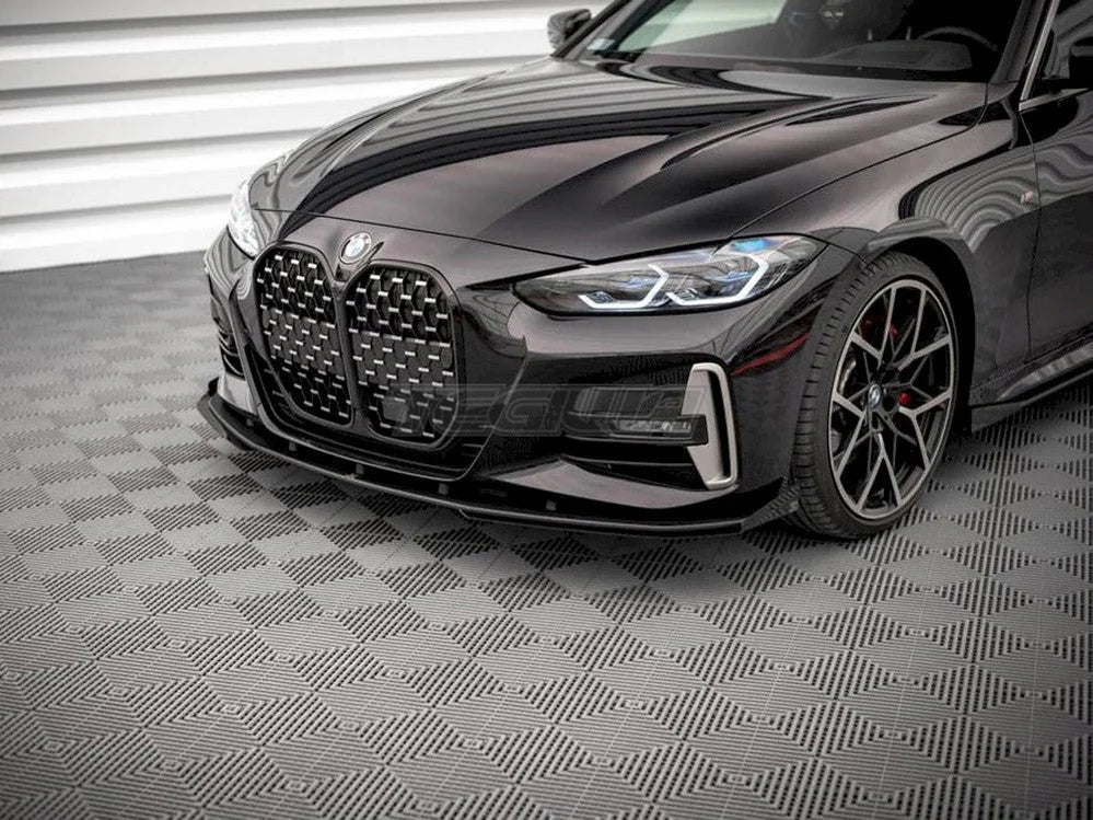 Maxton Design Street PRO Front Splitter +flaps BMW 4-Series M-pack G22 2020-