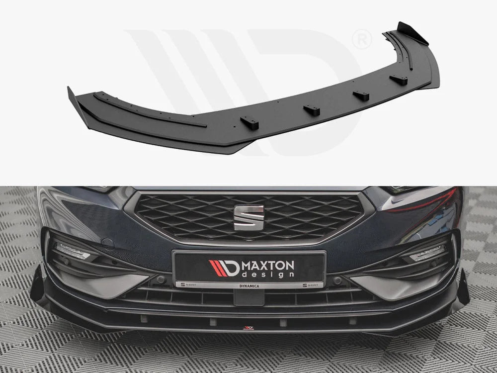 Maxton Design Street PRO Front Splitter +flaps Seat Leon FR MK4 2020-
