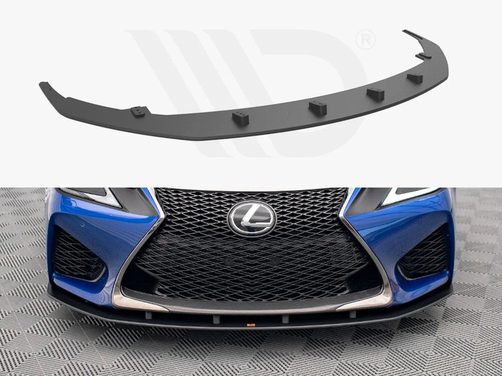 Maxton Design Street PRO Front Splitter Lexus GS F Mk4 Facelift