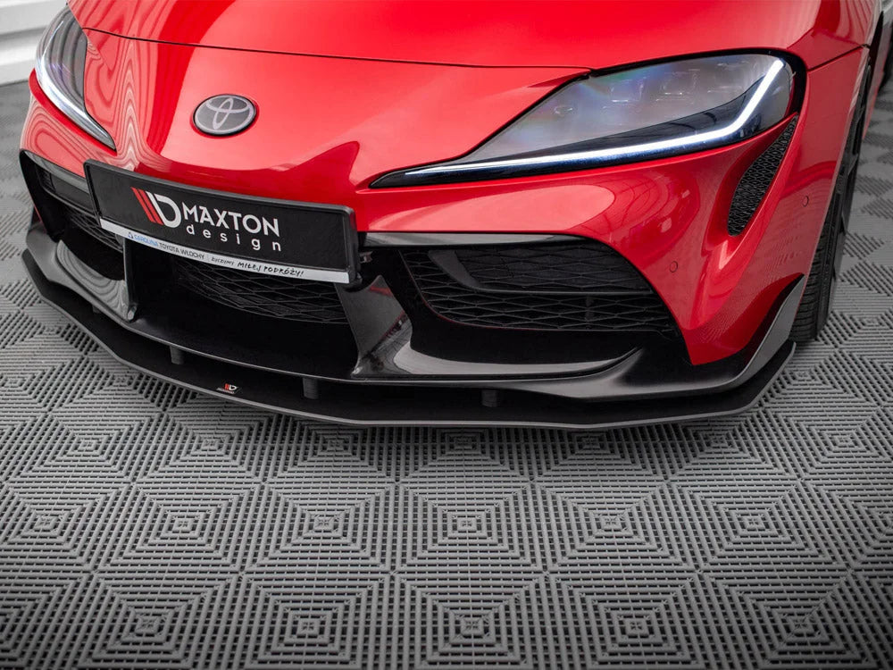 Maxton Design Street PRO Front Splitter Toyota Supra MK5 2019-