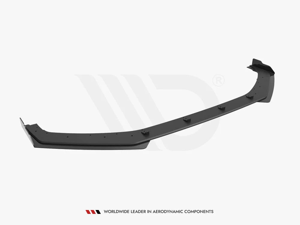 Maxton Design Street PRO Front Splitter V.1 +flaps Hyundai I20 N MK3 2020-