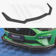 Maxton Design Street PRO Front Splitter V.1 Ford Mustang GT MK6 Facelift 2017-