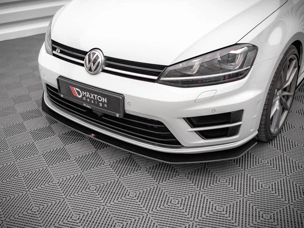 Maxton Design Street PRO Front Splitter V.2 Volkswagen Golf R MK7 13-16