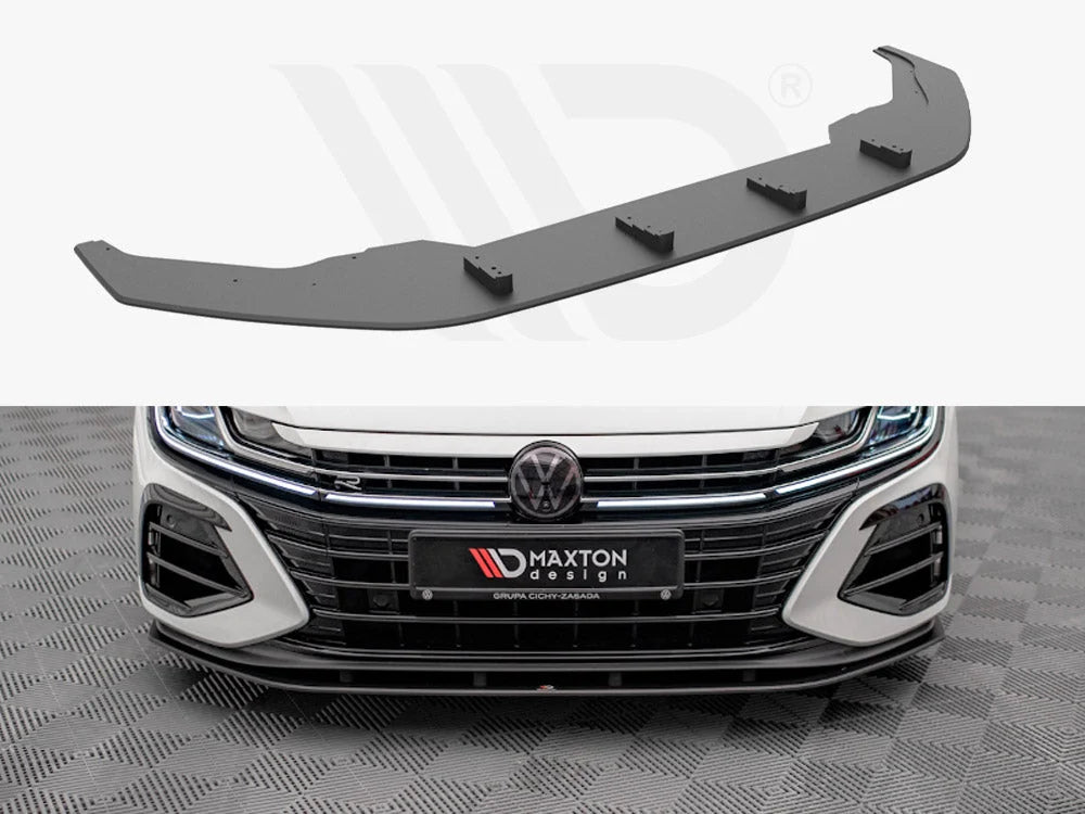 Maxton Design Street PRO Front Splitter Volkswagen Arteon R 2020-