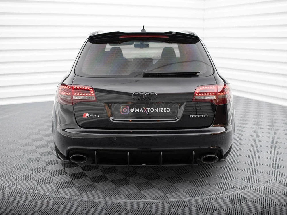 Maxton Design Street PRO Rear Diffuser Audi RS6 Avant C6