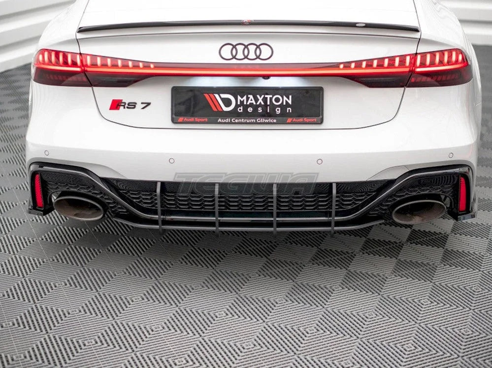 Maxton Design Street PRO Rear Diffuser Audi RS7 C8 2019-