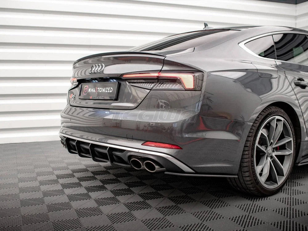 Maxton Design Street PRO Rear Diffuser Audi S5 Coupe Sportback F5