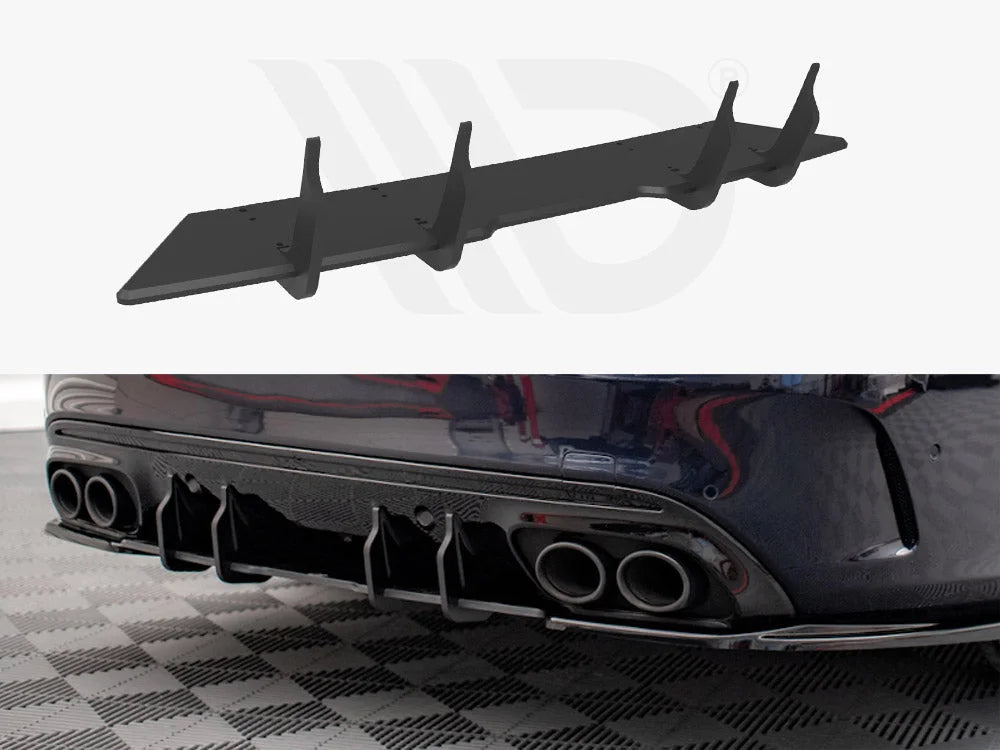 Maxton Design Street PRO Rear Diffuser Mercedes C 43 Sedan W205 Facelift