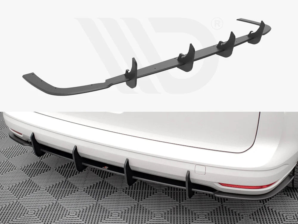 Maxton Design Street PRO Rear Diffuser Volkswagen Caddy MK5 2020-