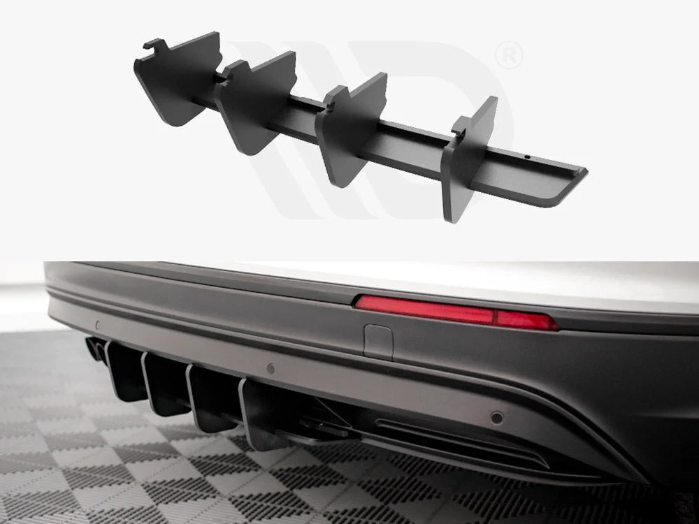 Maxton Design Street PRO Rear Diffuser Volkswagen Tiguan MK2 15-20
