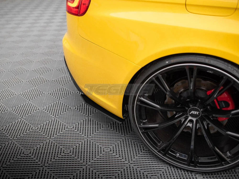 Maxton Design Street Pro Rear Side Splitters Audi RS4 B8