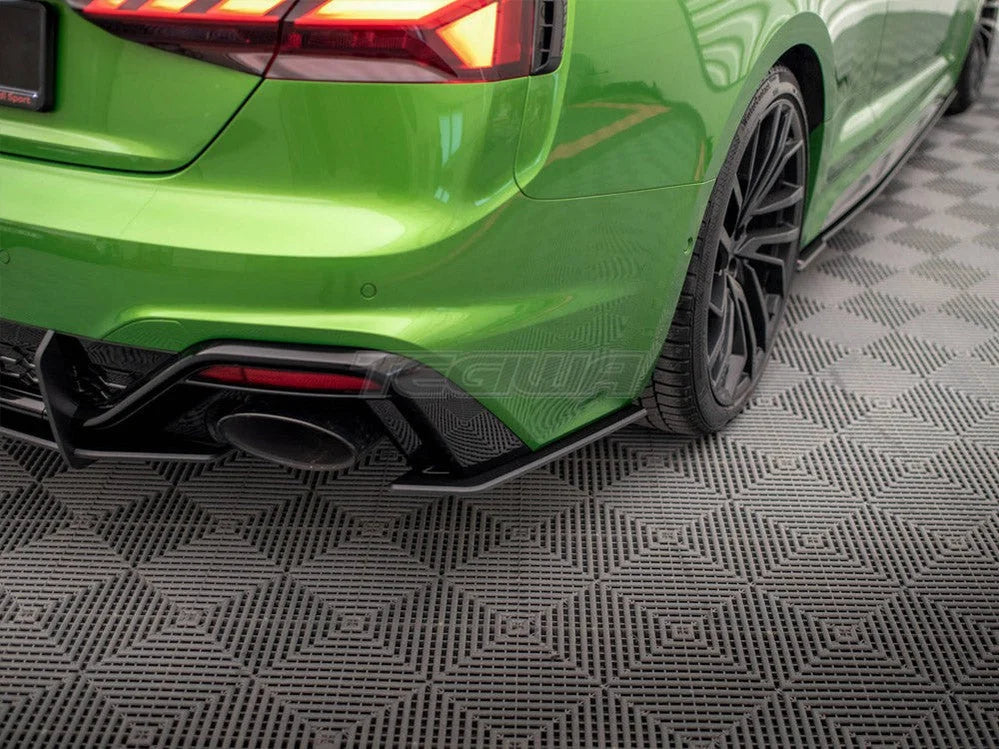 Maxton Design Street PRO Rear Side Splitters Audi RS5 F5 Facelift