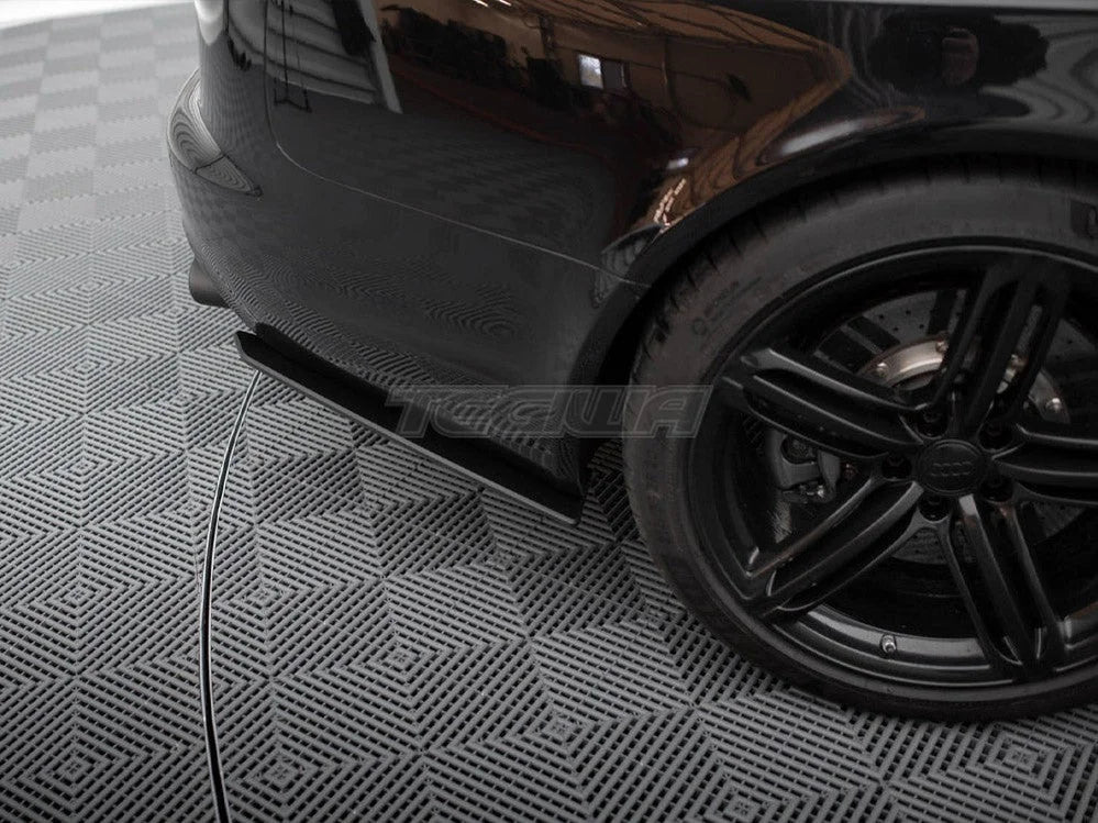 Maxton Design Street Pro Rear Side Splitters Audi RS6 Avant C6
