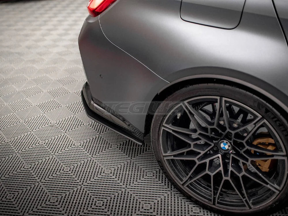 Maxton Design Street PRO Rear Side Splitters BMW M3 G80 2021-