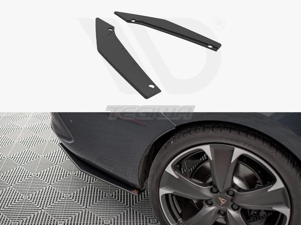 Maxton Design Street PRO Rear Side Splitters Cupra Leon ST 2020-