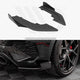 Maxton Design Street PRO Rear Side Splitters +flaps Audi RS3 Sportback 8Y 2020-