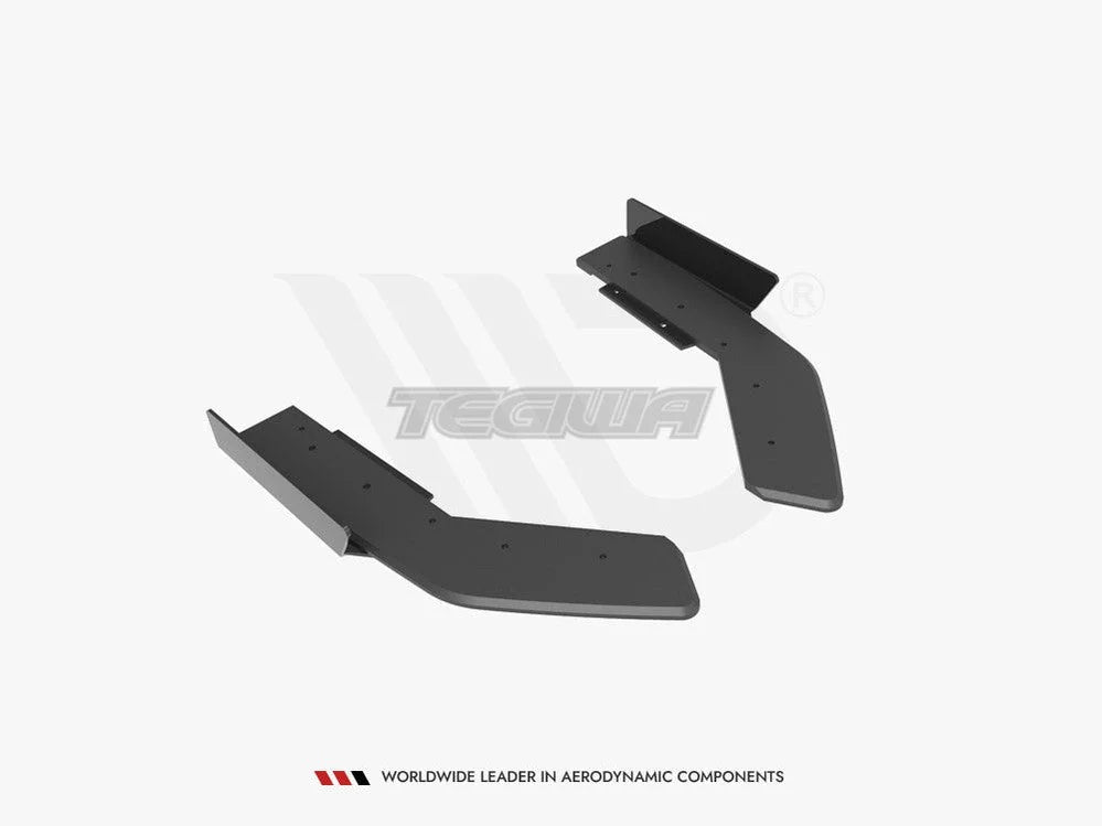 Maxton Design Street Pro Rear Side Splitters + Flaps BMW 2-Series Coupe M240i G42
