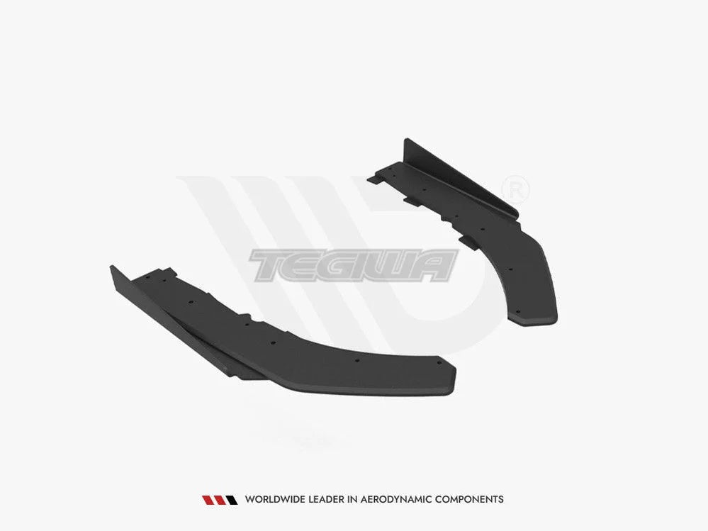 Maxton Design Street Pro Rear Side Splitters + Flaps BMW 4-Series M-Pack G22