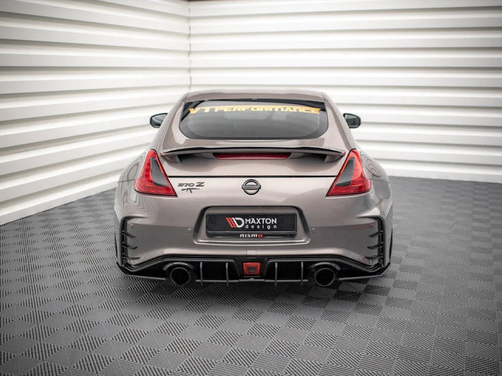 Maxton Design Street PRO Rear Side Splitters Nissan 370Z Nismo Facelift 12-20